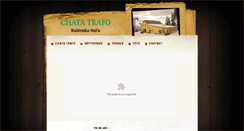 Desktop Screenshot of chatatrafo.sk